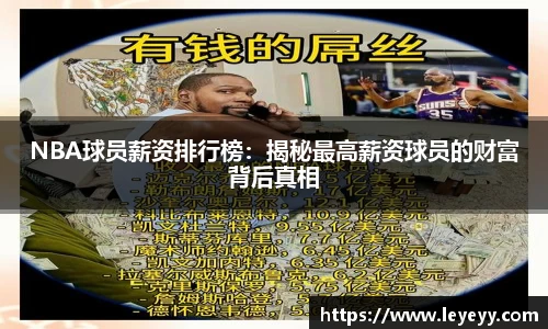 NBA球员薪资排行榜：揭秘最高薪资球员的财富背后真相